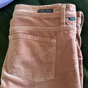 Citizens of Humanity Avedon velvet jeans